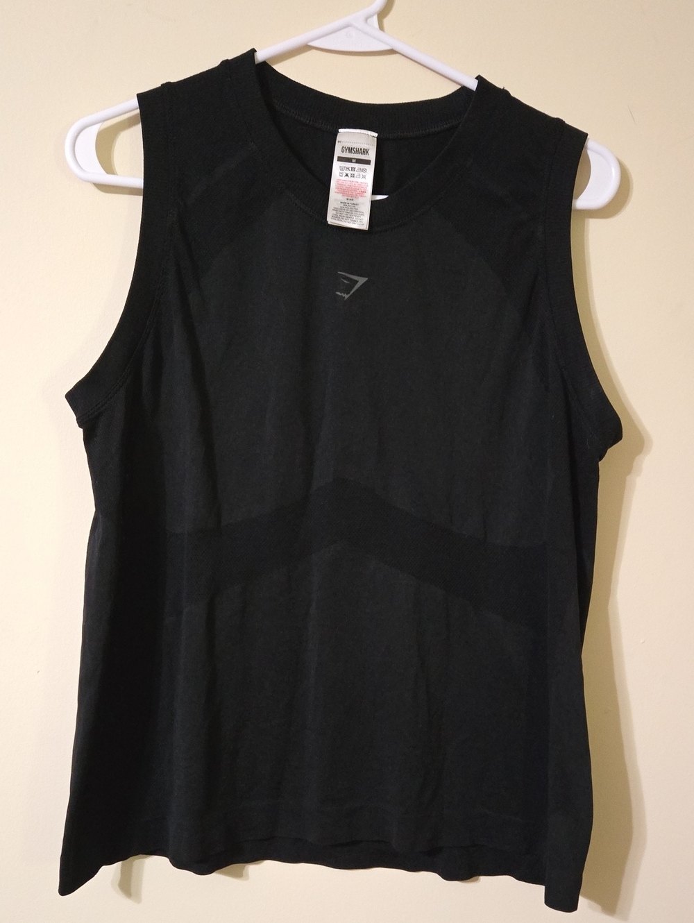 Gymshark Womens Black Seamless Muscle Tank